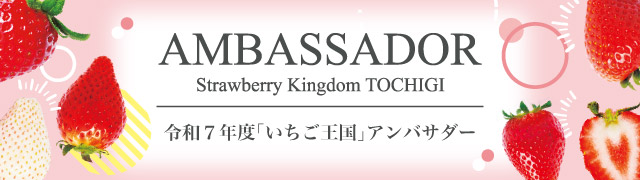 令和7年度「いちご王国・栃木」アンバサダー紹介